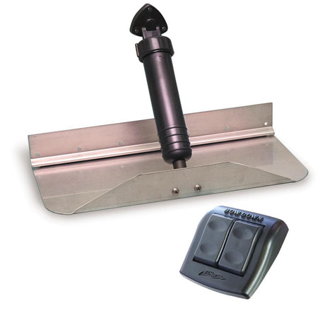 Bennett - 72" x 12" Trim Tab Kit with Euro Rocker Switch - 7212E