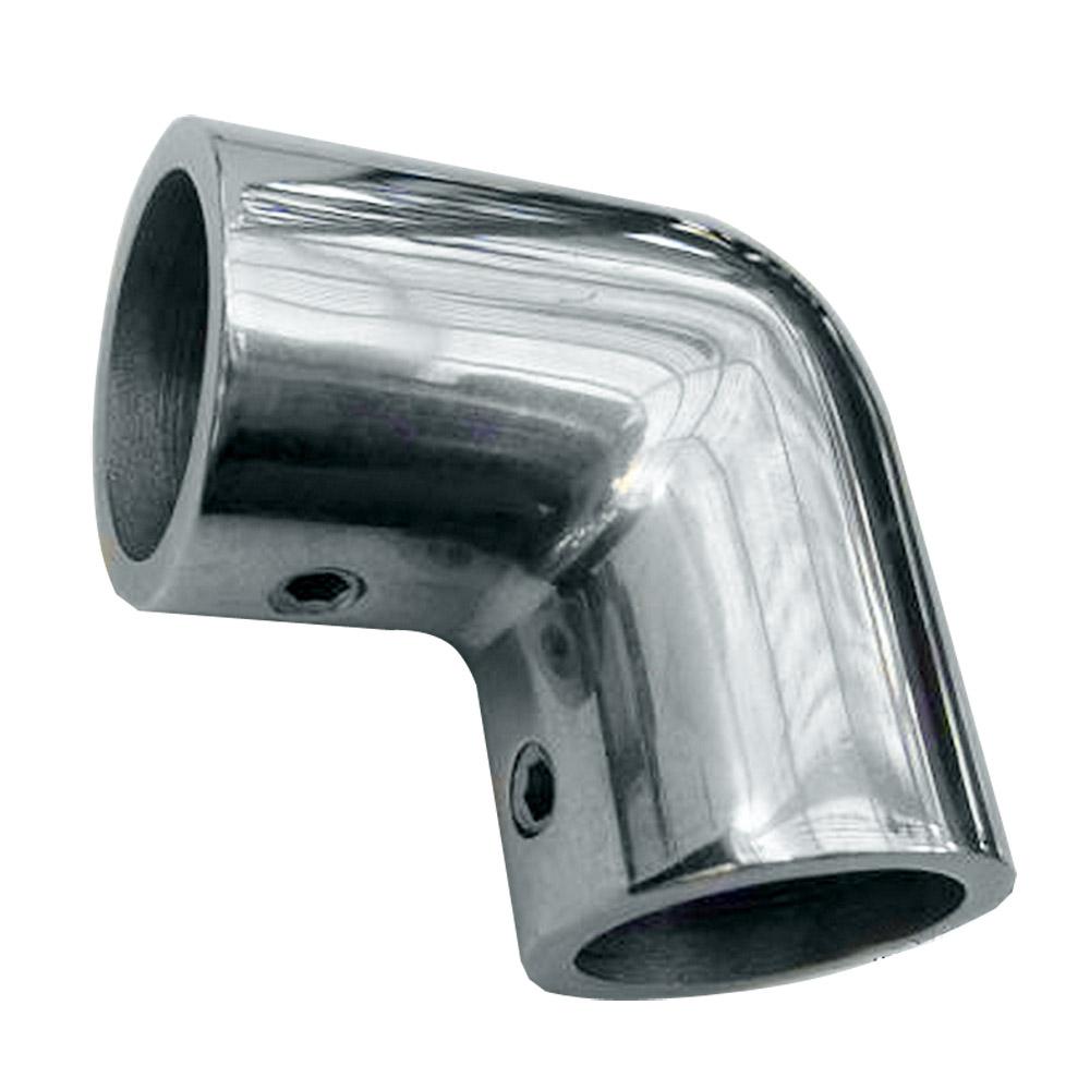 Whitecap 7/8" O.D. 90 SS Elbow - 6076C