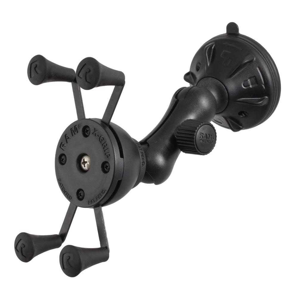 RAM Mount - X-Grip Composite Twist Lock Suction Cup Mount - RAP-B-166-2-UN7U