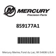 Mercury - Shift link kit - 859177A1