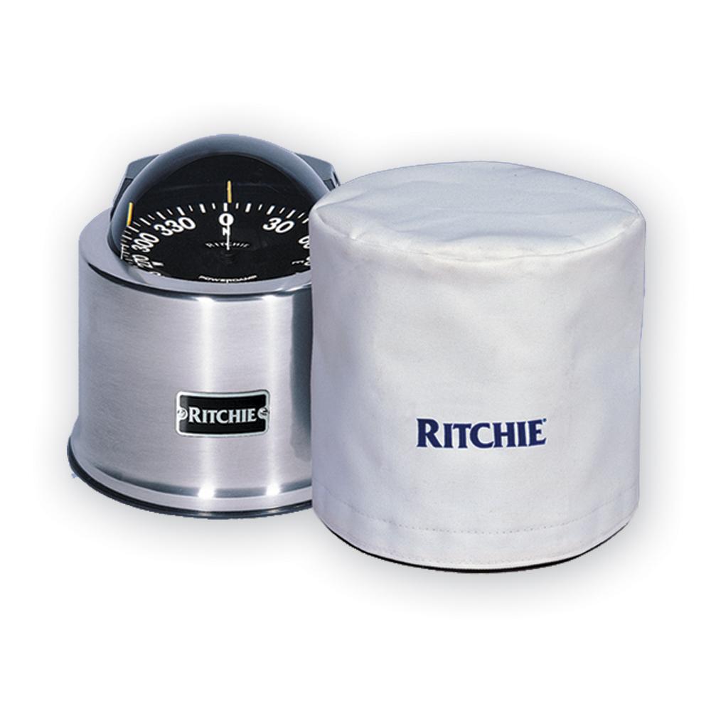 Ritchie GM-5-C 5" GlobeMaster Binnacle Mount Compass Cover - White - GM-5-C