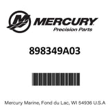 Mercury - Hydraulic Steering System & Tie Bar Kit - Bolt-On - Tilt - Without Hoses - Fits Verado 135-200 L4 Engines, 75-115 4 Cylinder 4 Strokes, OptiMax 1/5L & V6 Engines - 898349A03