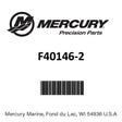 Mercury - Seal - F40146-2