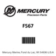 Mercury - Tubing-36 inch - F567