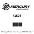 Mercury - Screw @5 - F1508