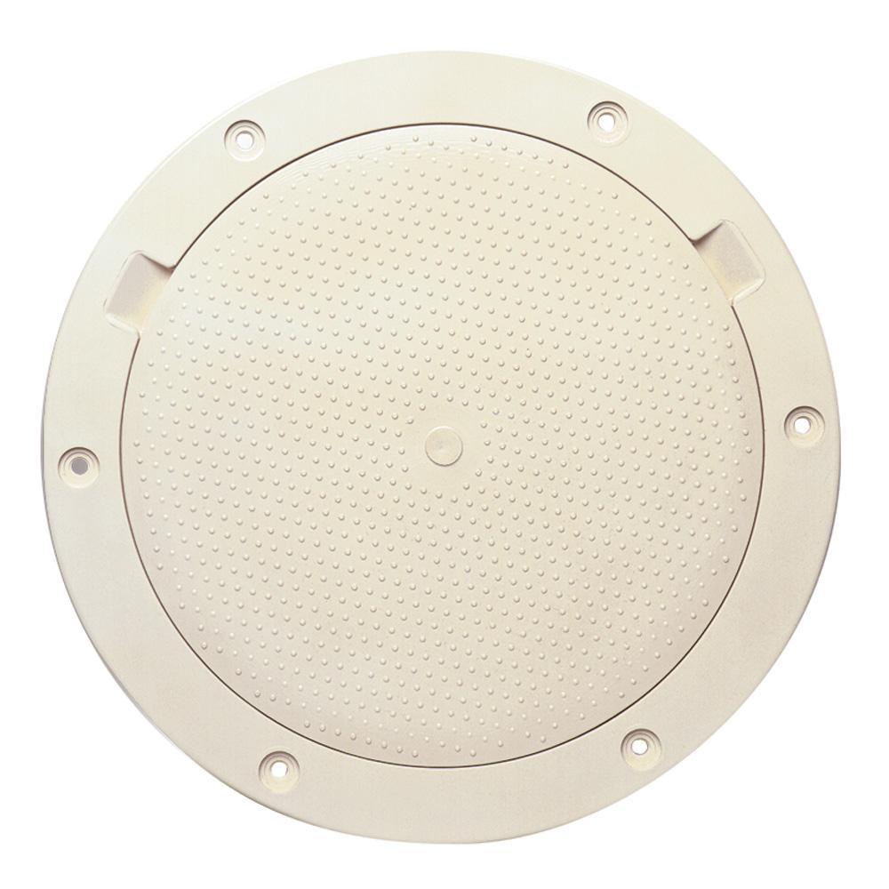 Beckson 8" Non-Skid Pry-Out Deck Plate - Beige - DP83-N