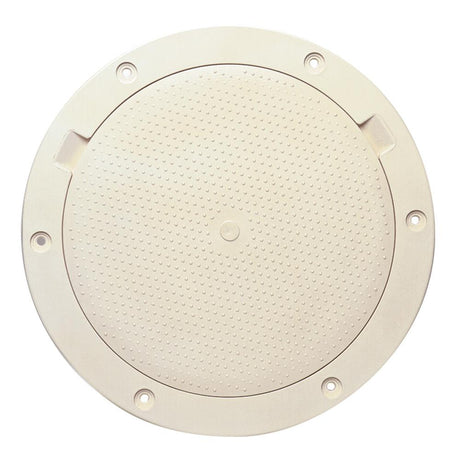 Beckson 8" Non-Skid Pry-Out Deck Plate - Beige - DP83-N