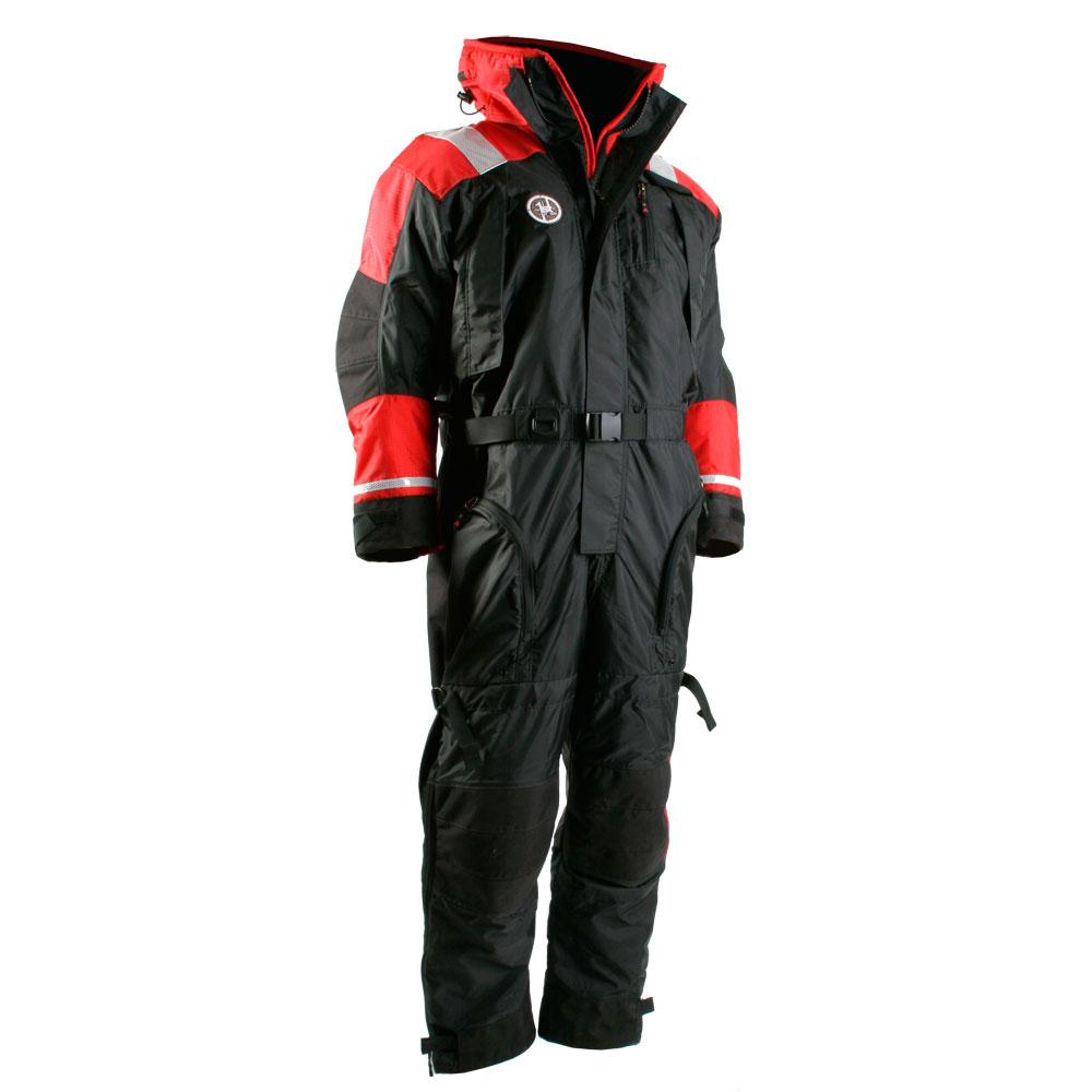 First Watch Anti-Exposure Suit - Black/Red - Small - AS-1100-RB-S