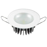 Lumitec - Mirage Flush Mount LED Down Light - Glass Finish/No Bezel - 4-Color Red/Blue/Purple Non Dimming w/White Dimming - 113190