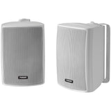 FUSION - 4" Compact Marine Box Speakers - Pair - White - MS-OS420