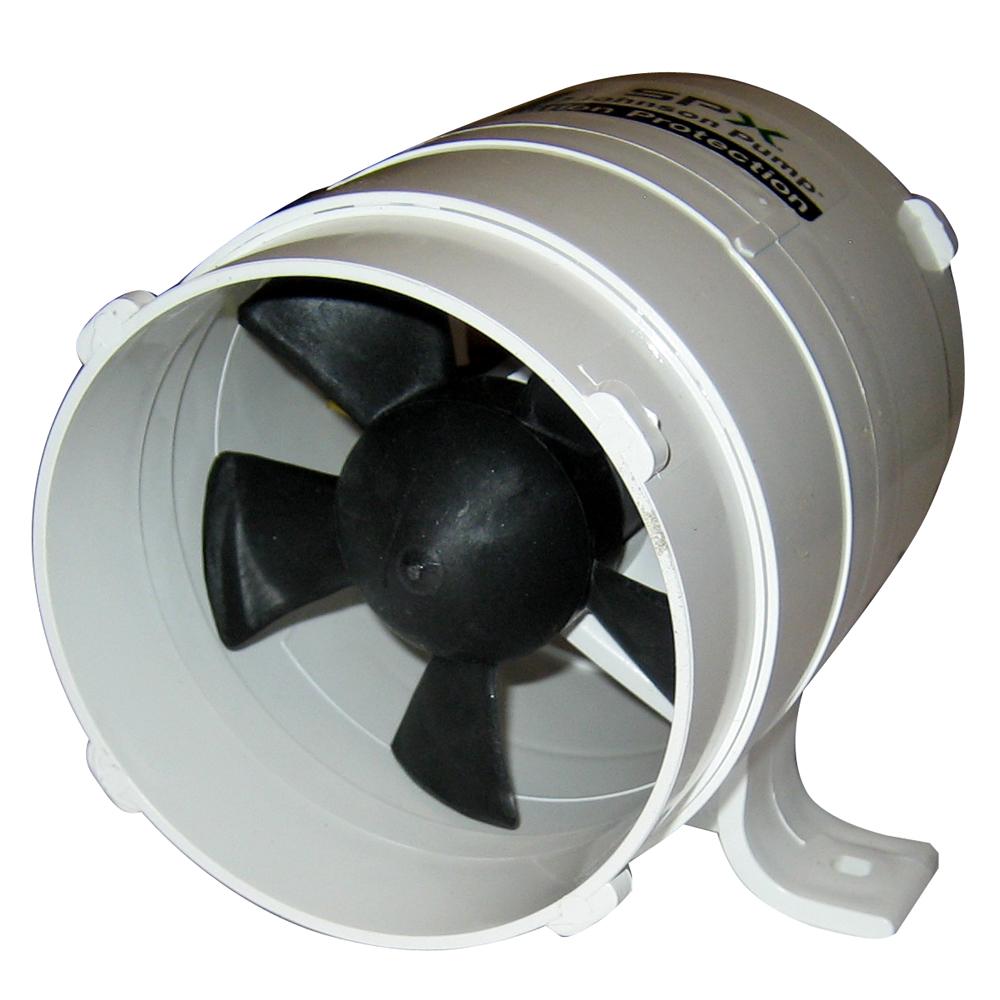 Johnson Pump - In-Line Blower - 4" - 240CFM - 12V - 66402