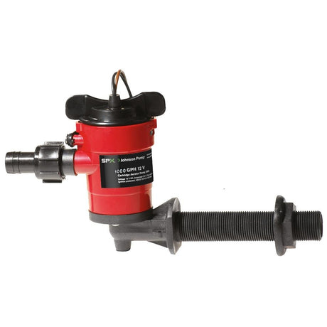 Johnson Pump Cartridge Aerator 1000 GPH 90 Intake - 12V - 38103