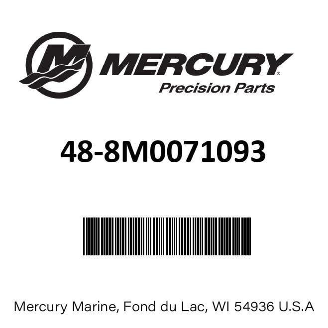 Mercury - Bravo I FS Racing Propeller - 4-Blade - 150 to 400 HP Gear Case Outboard - Up to 600 HP Sterndrive - 15.25 Dia. x 27 Pitch - 48-8M0071093