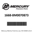 Mercury - Gc basic 8/9.9 4s - 1668-8M0070873
