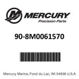 Mercury - Manual-operation - 90-8M0061570
