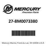 Mercury - Intake Gasket set - Fits MCM 370, 400, 420, 425, 454 Mag, 465, 502 Mag, 7.4L Bravo III, & MIE 8.2L - 27-8M0073380