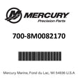 Mercury - Piston assy - 700-8M0082170