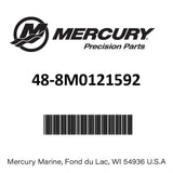 Mercury - Bravo I LT Pro - 4-Blade - 150 to 400 HP Outboard - 450R HD Gear Case Only - Up to 600 HP Sterndrive - 15.25 Dia. - 21.5 Pitch - 48-8M0121592