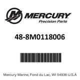 Mercury - Max 5 Lab Finished Racing Propeller - 5-Blade - 250 to 450 HP Outboards - Up to 600 HP Sterndrive - 15 Dia. - 31 Pitch - 48-8M0118006