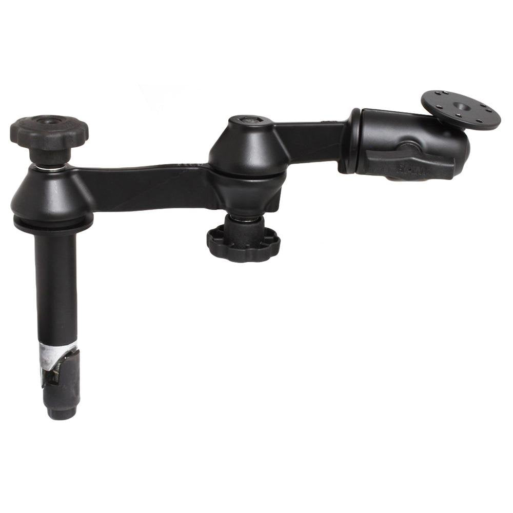 RAM Mount - Double Swing Arm with 4" Male Tele-Pole - No Female - RAM-VP-SW1-4