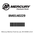 Mercury - Pipe - 8M0140229