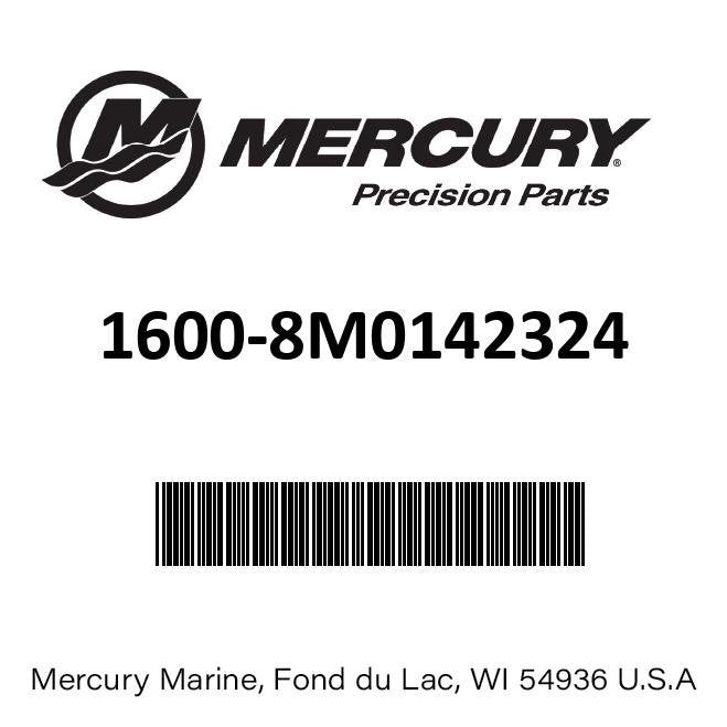 Mercury - Gear Housing Assembly - Silver - Cambered - Standard X-long -  5.44 Torpedo Lower Units Only - 8M0142324 - See Description for Applicable Engines