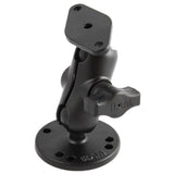 RAM Mount - Flat Surface Mount Short Arm with Diamond Base - RAM-B-138U-A