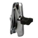 RAM Mount - Chrome Double Socket Arm - RAM-B-201CHU