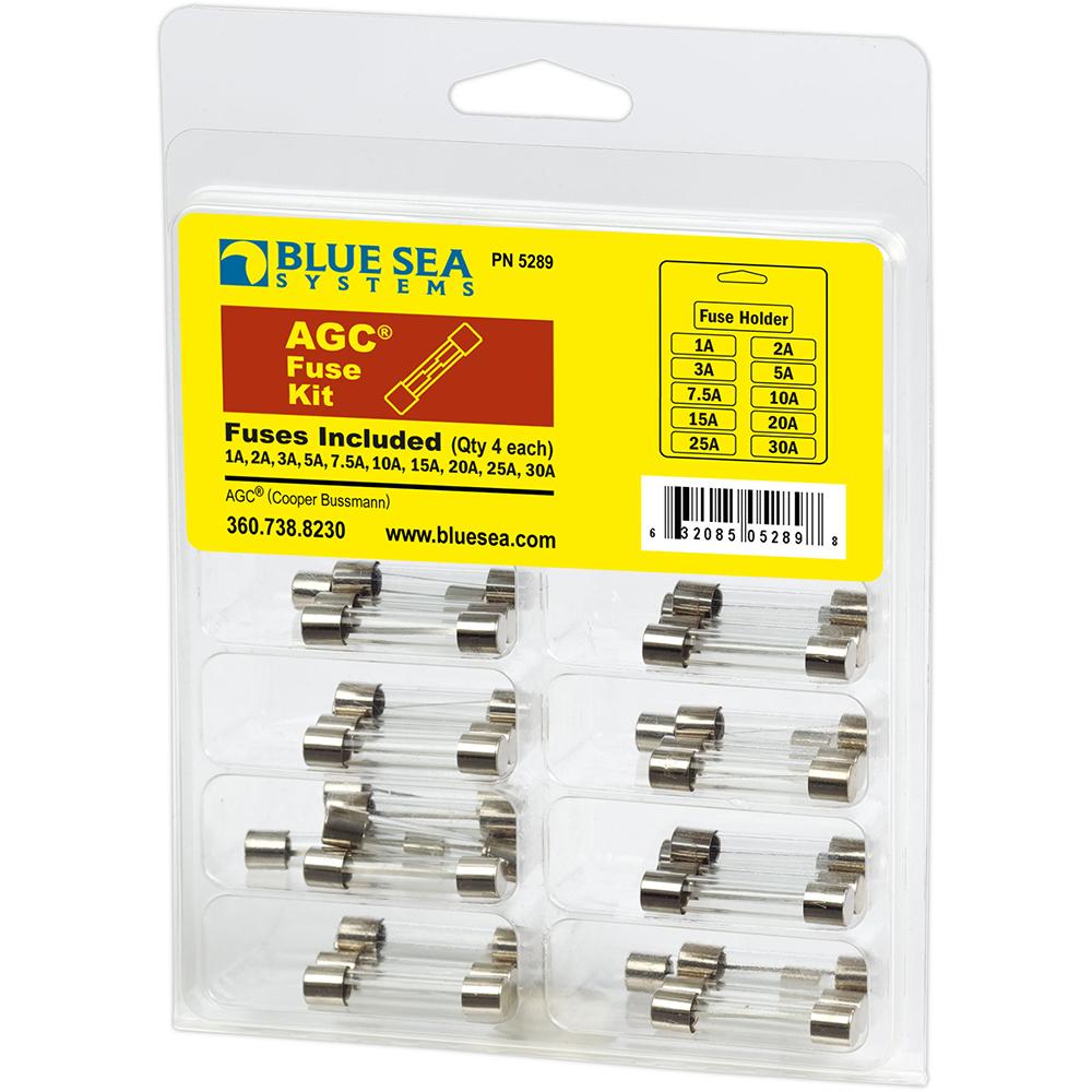 AGC GLASS TUBE FUSE (BLUE SEA SYSTEMS) - 5289