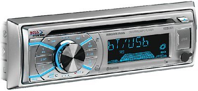 Boss Audio - Systems - MP3,CD,AM/FM,USB,SD,BT-SILVER - MR508UABS