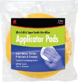 Buffalo Industries - Buffalo Microfiber Wax Applicator Pads (2 Per Pack) - 6" - 65025