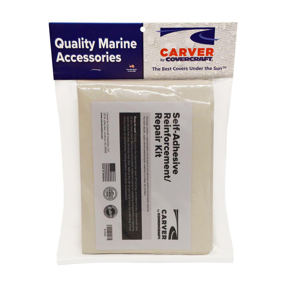 Carver Covers - Patch Kit W/Header Card, Boat Cover Reinforcement/Repair Kit - 61050