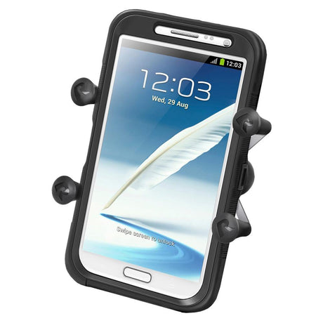 RAM Mounts - Universal X-grip Large Phone/phablet Cradle - RAMHOLUN10BU