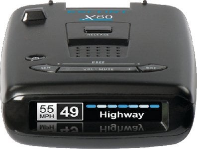 Cobra Electronics - PORTABLE LASER/RADAR DETECTOR - ESCORTX80