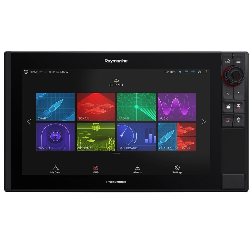 Raymarine - Axiom Pro 16 S MFD with Single Channel High CHIRP Sonar - Navionics+ Chart - E70483-00-NAG