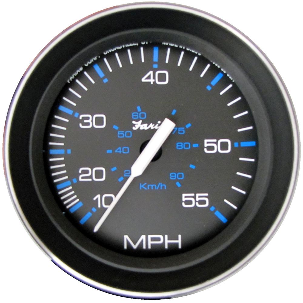 Faria - Coral Black 4" Gauge - 7000 RPM Tachometer (All Outboard) - 33009