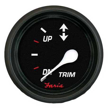 Faria Professional Red 2" Trim Gauge f/Cobra/Volvo - 14609