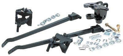 Fulton Products - 800 ADJ. DELUXE LESS HITCH BAR,HIGH-PERFORMANCE TRUNNION STYLE HITCH - 66021