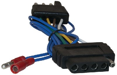 4-FLAT TO 5-FLAT TRAILER WIRING ADAPTER (FULTYME) - 2003