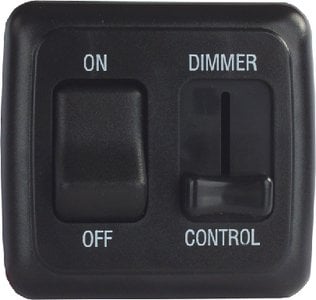 JR Products - DIM/ONOFF RCKR SW ASS/W/BEZ BL - 12275