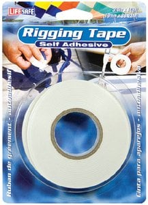 Incom - Life Safe Rigging Tape With Adhesive - 3/4" x 108' - White - RE3947