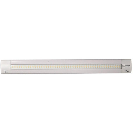 Lunasea 12" Adjustable Angle LED Light Bar - w/Push Button Switch - 12VDC - Warm White - LLB-32KW-01-M0