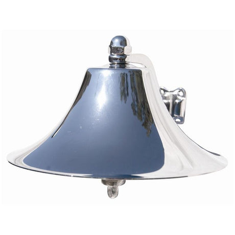 BELL 8" CHROME BRASS