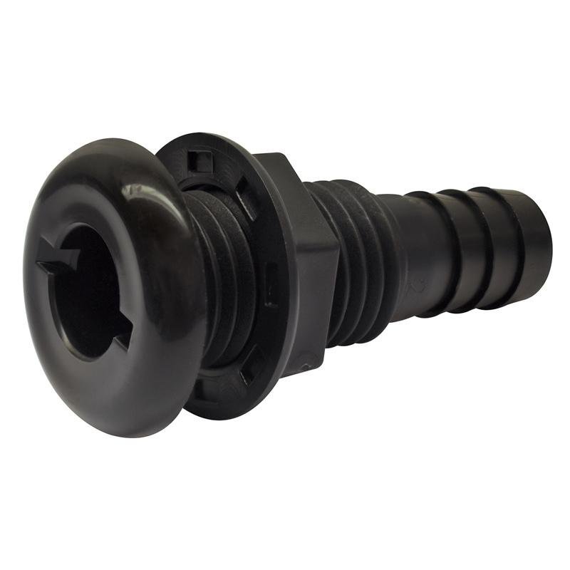 THRU HULL BLK 1-1/8"