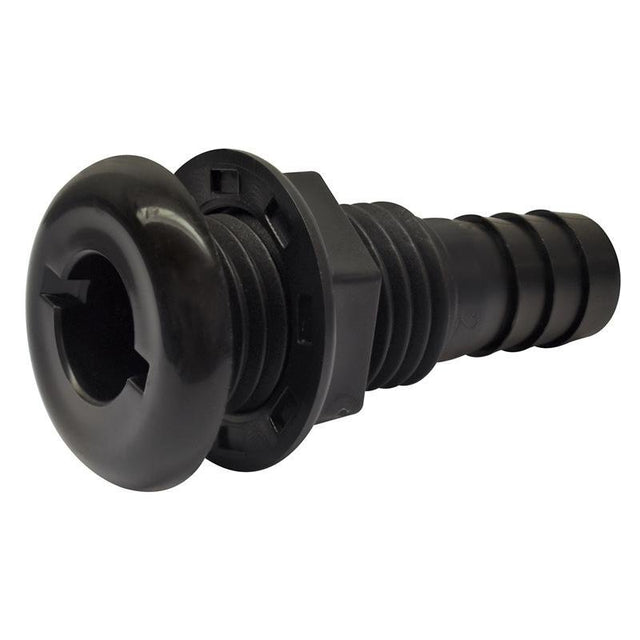 THRU HULL BLK 1-1/8"