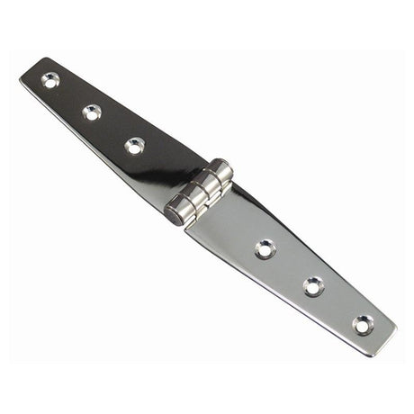 HINGE STRAP 4in SS STAMP