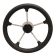 STR WHL SS FOAM BLK 15.5