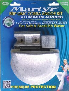Martyr Anodes - ANODE-BRP OMC COBRA AL - CMCOBRAKITM