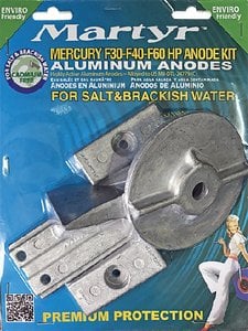 Martyr Anodes - ANODE MER F30-F40-F60HP KIT AL - CMM3060KITA