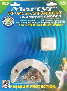 Martyr Anodes - ANODE-BRP OMC 50-75 HP AL - CMOMC5075KITA